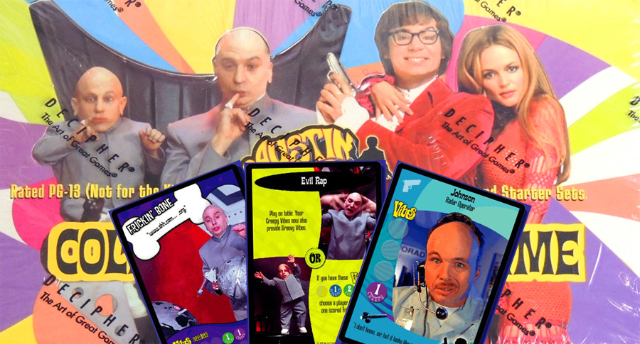 Collectible Card Garbage: The Austin Powers Game | The Bad Guys Win